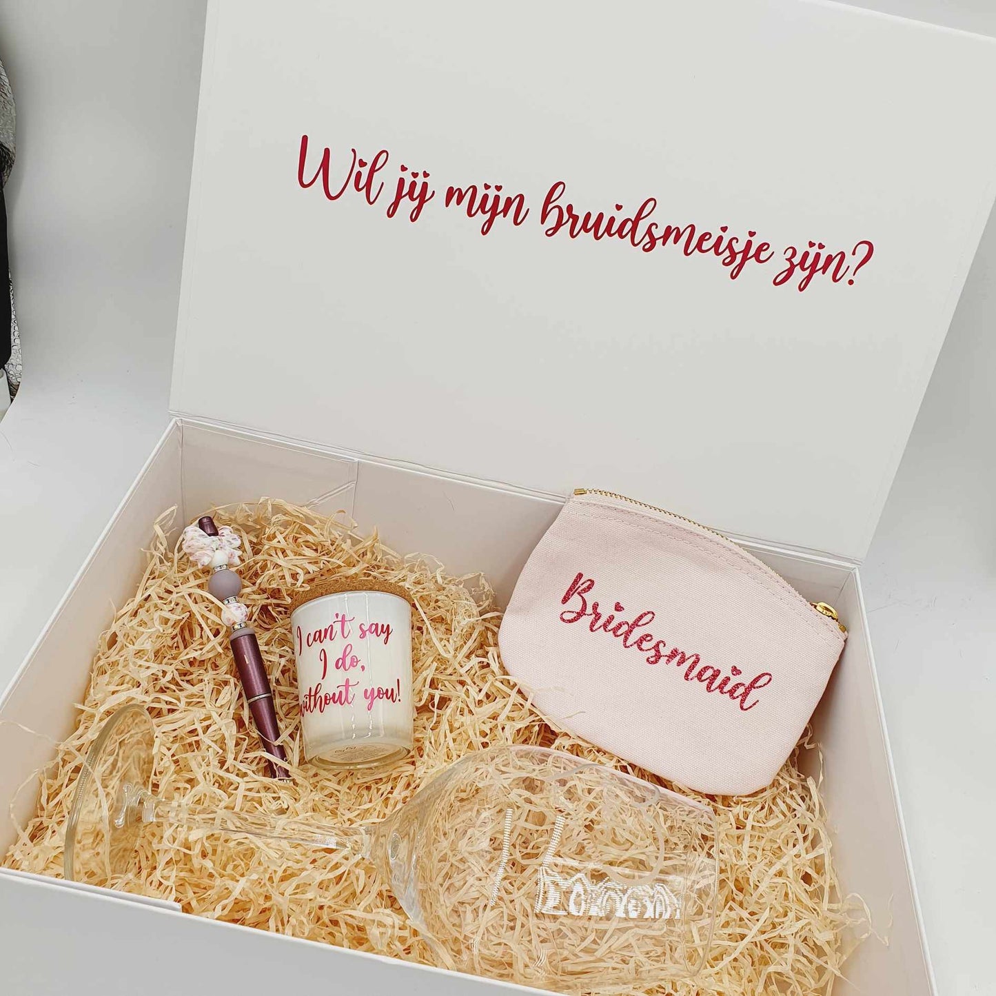 Magneetdoos - Wit met ontwerp naar wens!