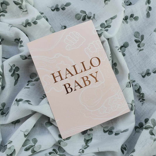Hallo baby - kaart