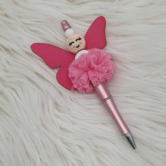 Pink butterfly - Pen