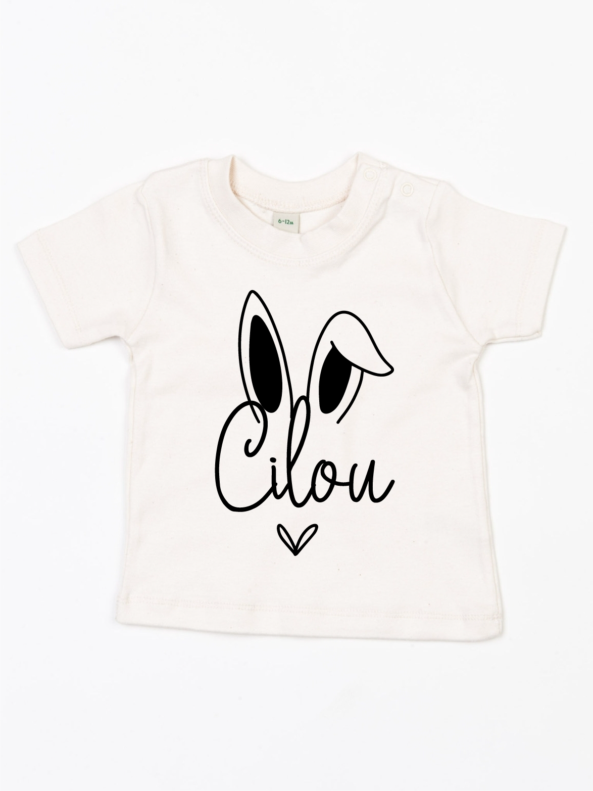 Bunny met naam voor de allerkleinste - T-shirt