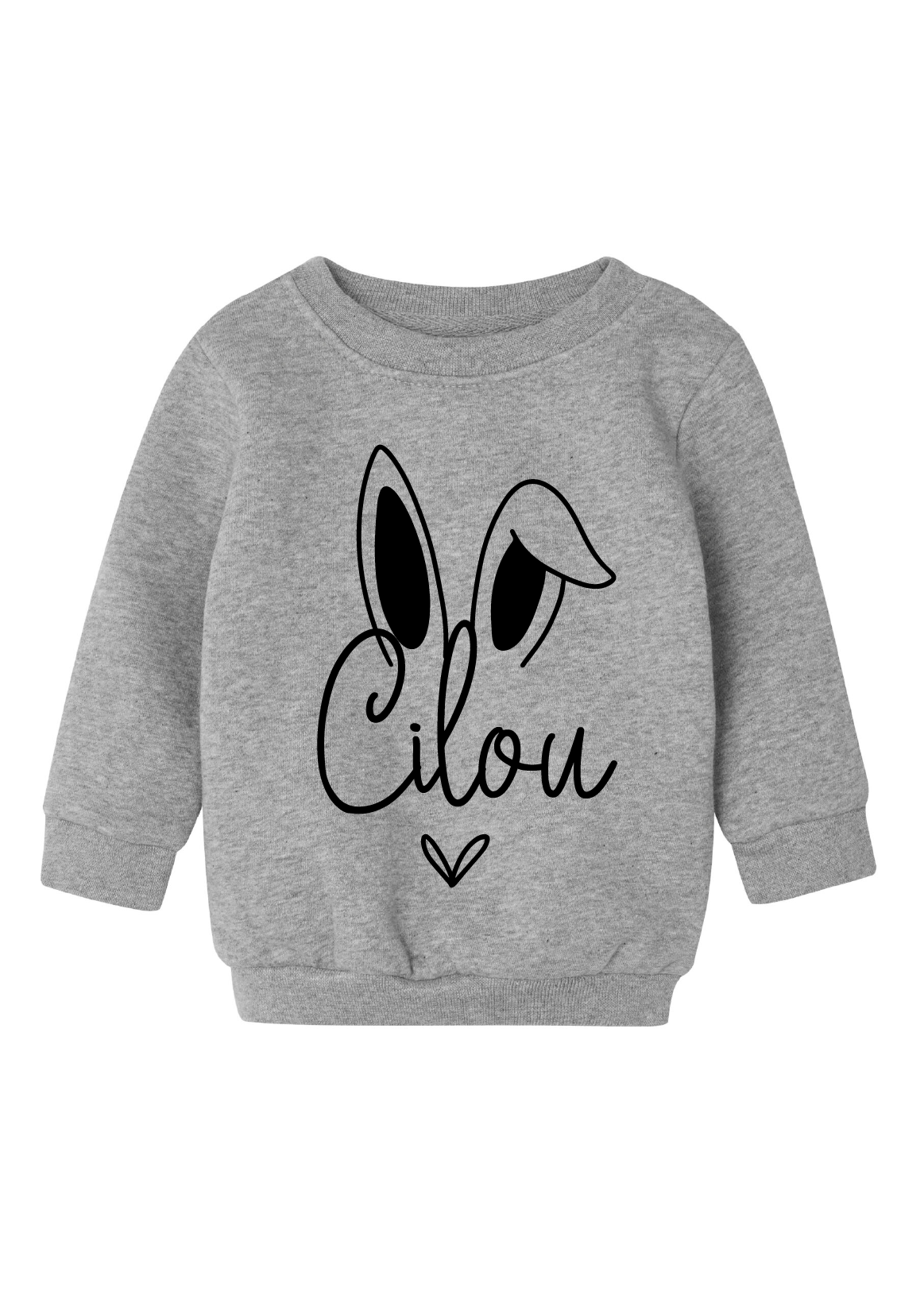 Bunny met naam - sweater allerkleinste