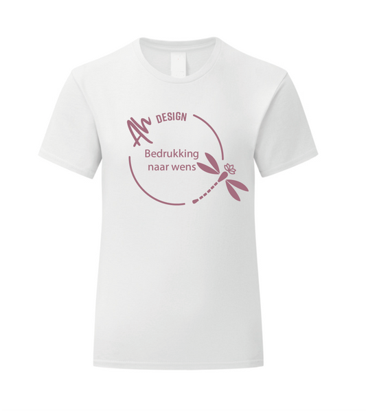 T-shirt met ontwerp naar wens - Meisjes
