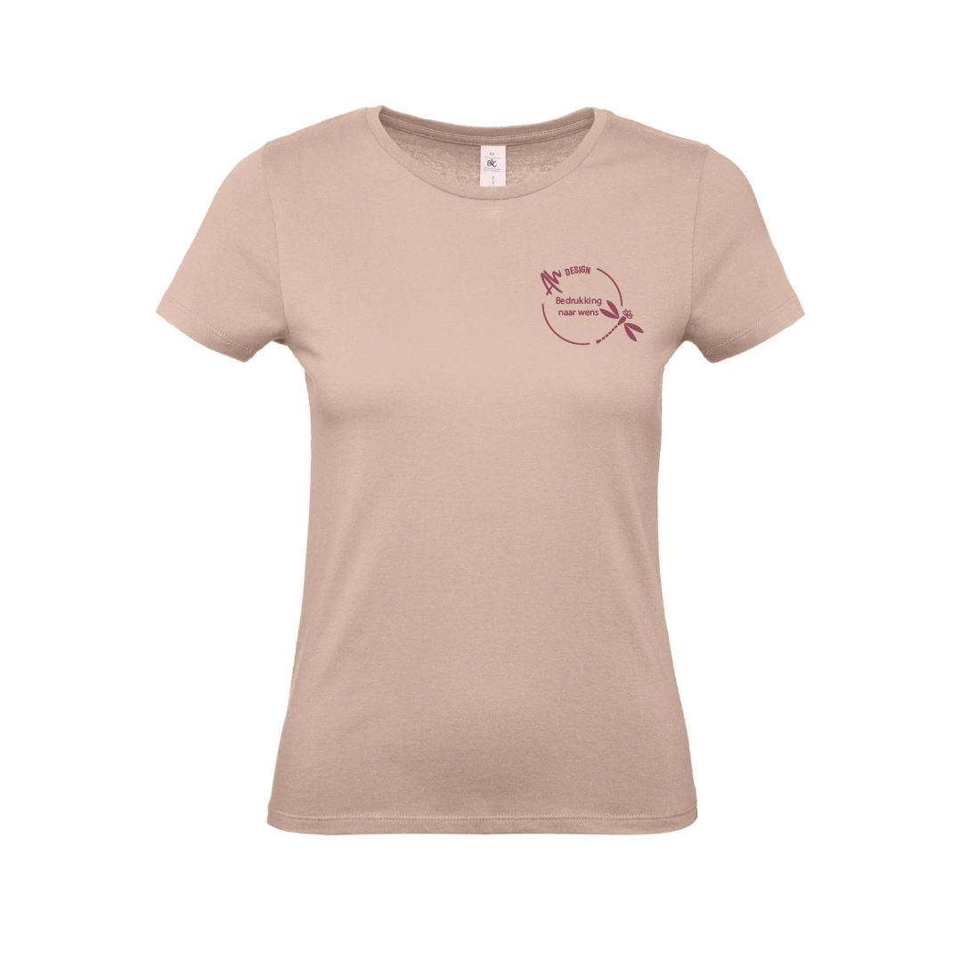 T-shirt met ontwerp naar wens - Dames