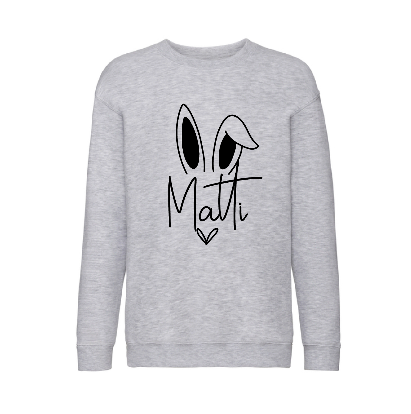 Bunny met naam - sweater de iets grotere