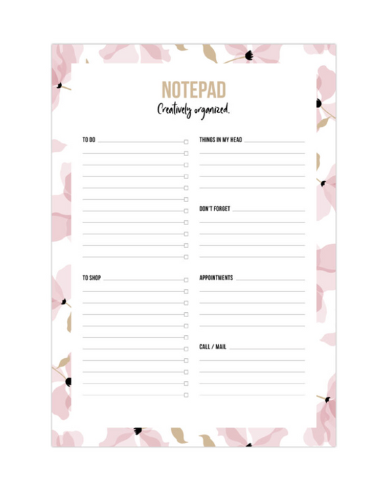 Notepad - Creativety organized